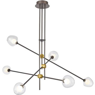 Italux ROMILY PND-201883-6 Žiarovka 6x4W/LED 3000K 1800LM IP20