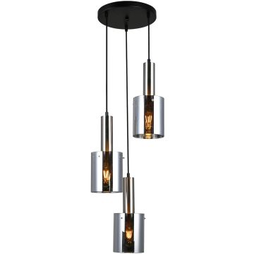 Italux SARDO PND-5581-3A-SC+SG Závesná lampa 3x40W/E27 IP20