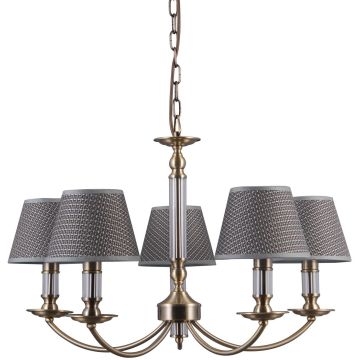 Italux ZANOBI PND-43272-5 Žiarovka 5x40W/E14 IP20