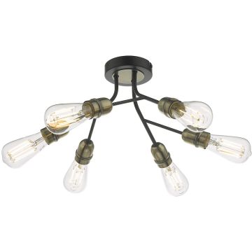 Dar Lighting REMY REM0654 Stropná lampa 6x60W/E27