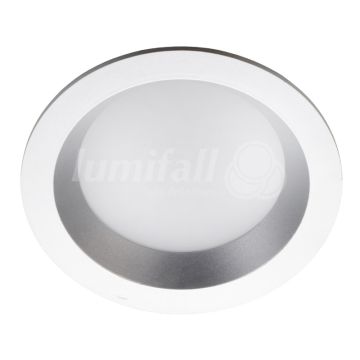 Lumifall SANTOLED SANTOLED 175 SREBRNA Vstavané downlight svetlo 1x15W/LED 1200LM IP44