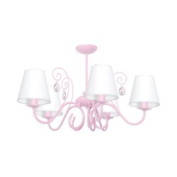 Milagro SARA PINK MLP1052 Žiarovka 5x60W/E14