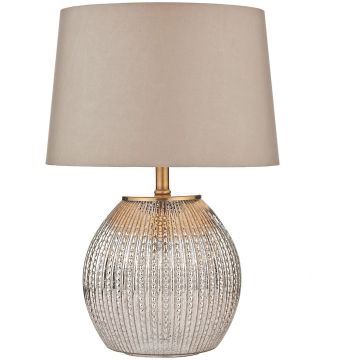 Dar Lighting SONIA SON4232 Stolná lampa 1x60w/B22+1x25w/E14