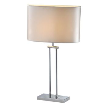 Cosmolight ATHENS T01444WH CR Stolná lampa 1x40W/E27