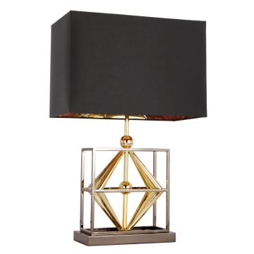 Cosmolight QUITO T01939BK AU Stolná lampa 1x40W/E27