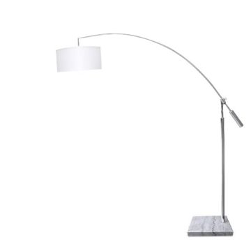 AZzardo BIANCA/WHITE AZ0005 Stojanová lampa 1x60W/E27 IP20
