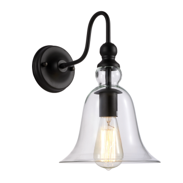 Cosmolight PARIS W01796BK Stena svietidlo 1x40W/E27