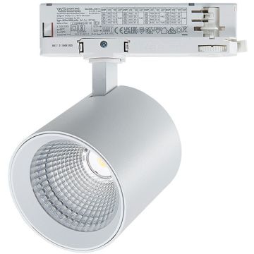Zambelis 3-Phase Track S197 Koľajnicový reflektor 25W/led 4000K 2460lm IP20