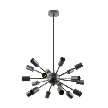 Zuma Line MANDI A8181-18-MBK Závesná lampa 18x40W/E27 IP20