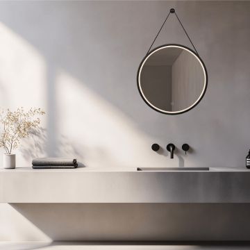 Zambelis MIRROR WITH LED 25387 Zrkadlo 15W/led 3000-4000K 1012-1210lm IP44