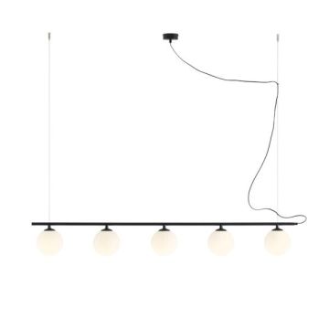 Aldex BERYL GLASS 5 1006F1 Závesná lampa 5x40W/E14 IP20
