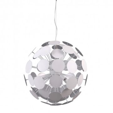 Italux MAILONE AD20180/6 WH+SILV Závesná lampa 6x40W/E14