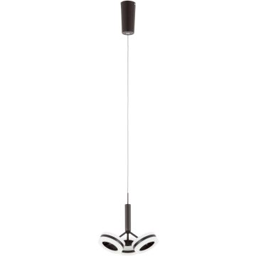 Italux METIS AD16002-3A COFFEE Závesná lampa 3x4,8W/LED IP20