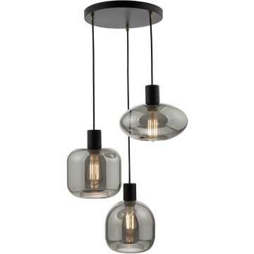 Dar Lighting Aiden AID0310 Závesná lampa 3x60w/e27