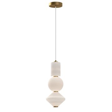 Elstead Lighting Bijou ALM-BIJOU-P3-GD Závesná lampa 1x20W/LED 3000K 1060lm IP20