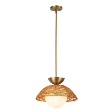 Elstead Lighting Perth ALM-PERTH-P-GD Závesná lampa 1x60W/E27 IP20