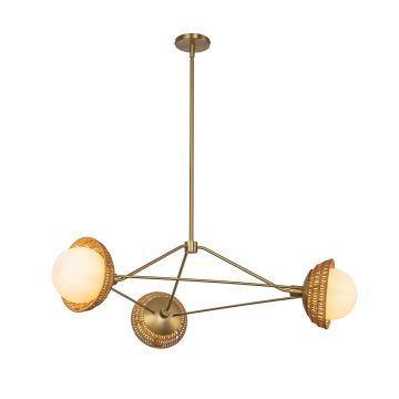 Elstead Lighting Perth ALM-PERTH3-GD Žiarovka 3x40W/E14 IP20