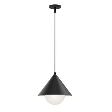 Elstead Lighting Remyck ALM-REMYCK-P-BK Závesná lampa 1x60W/E27 IP20