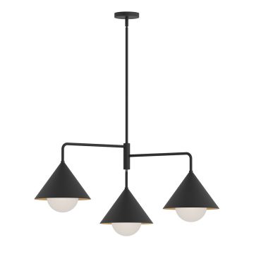 Elstead Lighting Remyck ALM-REMYCK3-BK Žiarovka 3x60W/E27 IP20