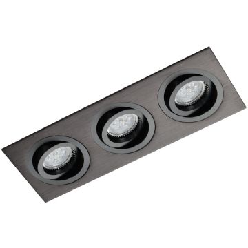 Lumifall ALCAZAR BB LMF.AZ543BB Vstavané downlight svetlo 3x50W/GX5,3 IP20