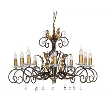 Elstead Lighting AMARILLI AML10-BRONZE Žiarovka 10x60W/E14