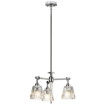 Elstead Lighting AGATHA BATH-AGATHA3P-PC Stropná lampa 3x3,5W/G9 320LM IP44