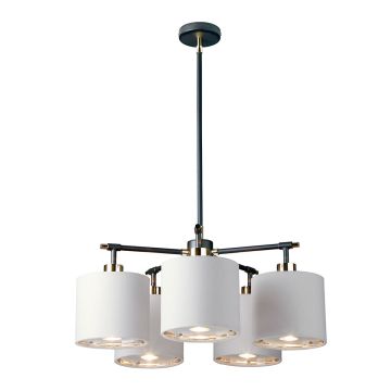 Elstead Lighting Balance BALANCE5-BKPN Žiarovka 5x60W/E27