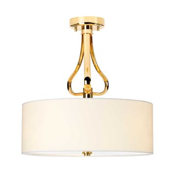 Elstead Lighting FALMOUTH BATH-FALMOUTH-SF-FG Stropná lampa 3x3,5W/G9 320LM IP44