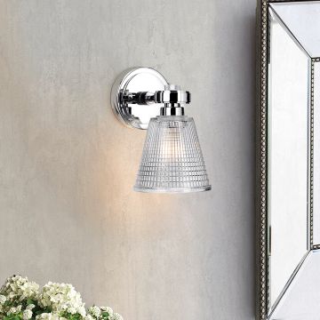 Elstead Lighting GUNNISLAKE BATH-GUNNIS1-PC Stena svietidlo 1x3,5W/G9 320LM IP44