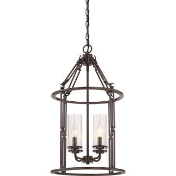 Quoizel BUCHANAN QZS-BCN5204WT Závesná lampa 4x60W/E14