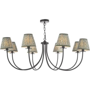 Dar Lighting Becca BEC0822-EST2624 Žiarovka 8x40w/E14