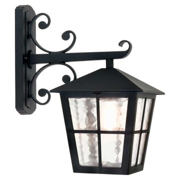 Elstead Lighting CANTERBURY BL52M-BLACK Stena svietidlo 1x60W/E27 IP43