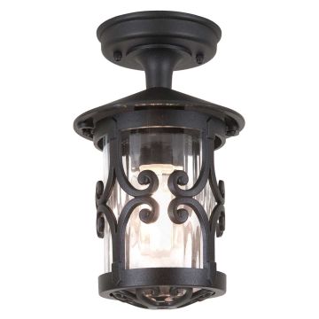Elstead Lighting HEREFORD BL13A-BLACK Stropné svietidlo 1x60W/E27 IP23