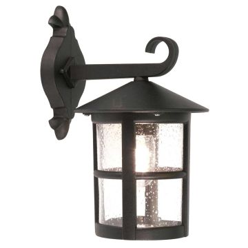 Elstead Lighting HEREFORD BL21-G-BLACK Stena svietidlo 1x60W/E27 IP43