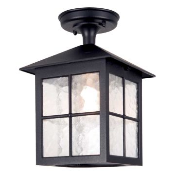 Elstead Lighting WINCHESTER BL18A-BLACK Stropné svietidlo 1x60W/E27 IP43