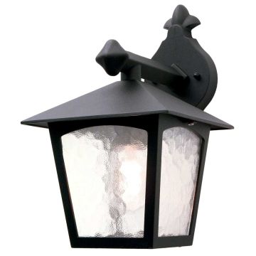 Elstead Lighting YORK BL2-BLACK Stena svietidlo 1x60W/E27 IP43