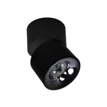 Light Prestige Brema LP-2626/1RM BK movable Natáčané downlight svetlo 1x10W/LED 3000K|4000K|6000K 873lm IP20