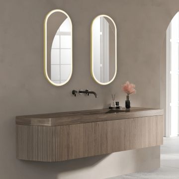 Zambelis MIRROR WITH LED 25386 Zrkadlo 18W/led 3000-4000K 1564-1739lm IP44