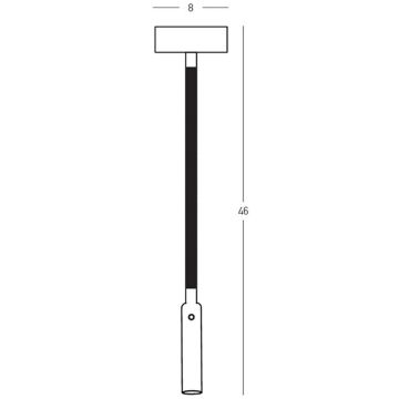Zambelis READING LIGHT 25149 Stena svietidlo 3W/led 3000K 160lm IP20