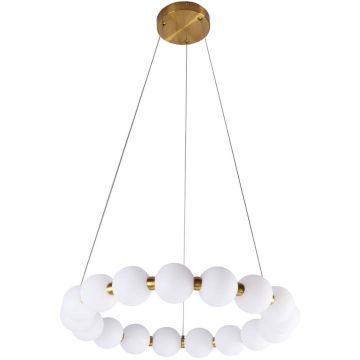 Polux PERLA 338242 Závesná lampa 4000K 5200lm ip20