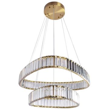 Polux PRISMATIC 338273 Závesná lampa 4000K 6400lm ip20
