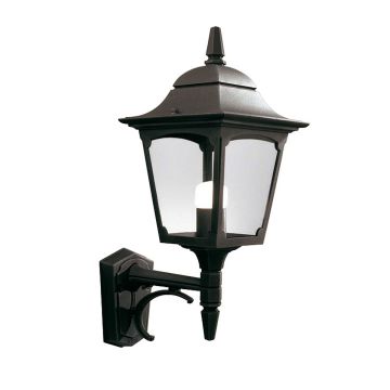 Elstead Lighting CHAPEL CP1-BLACK Stena svietidlo 1x60W/E27 IP44