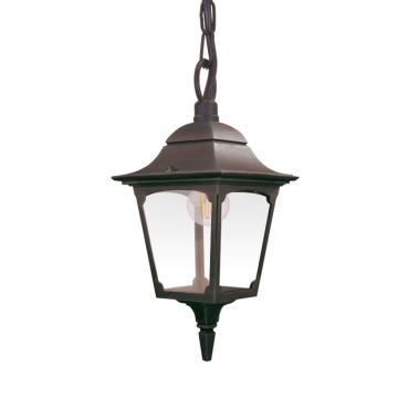 Elstead Lighting Chapel CP9-BLACK Závesná lampa 1x60W/E27 IP44