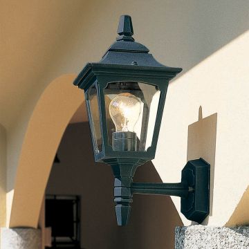 Elstead Lighting CHAPEL CPM1-BLACK Stena svietidlo 1x60W/E27 IP44