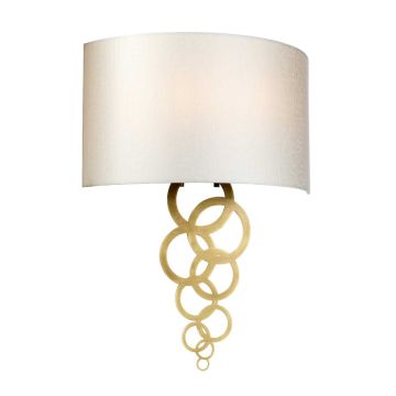 Elstead Lighting Curtis CURTIS-LARGE-AB Stena svietidlo 2x60W/E27