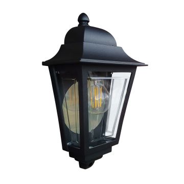 Elstead Lighting Deco Lane DECO-LANE7-BLACK Stena svietidlo 1x60W/E27 IP44