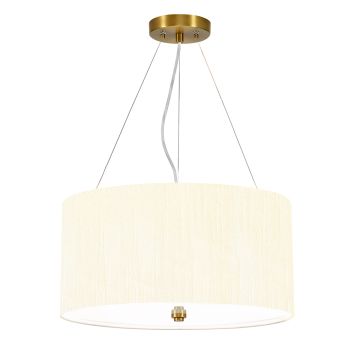Designer’s Lightbox Pearce DL-PEARCE18-3LT-IV-AB Závesná lampa 3x60W/E27