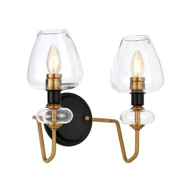 Elstead Lighting ARMAND DL-ARMAND2-AB Stena svietidlo 2x40W/E14