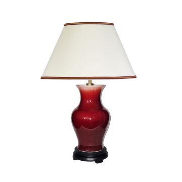 Elstead Lighting Oxblood DL-MAJIN-SMALL-TL-OXB Stolná lampa 1x60 W/E27