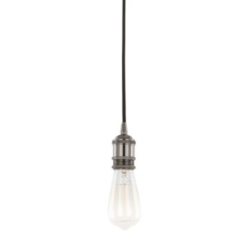 Italux CLASSO DS-M-034 SHINY BLACK Závesná lampa 1x60W/E27 IP20